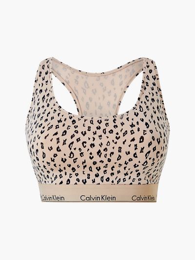 Calvin Klein Ruhák HU232584 | Calvin Klein Modern Cotton Plus Size Női Bralette Narancssárga